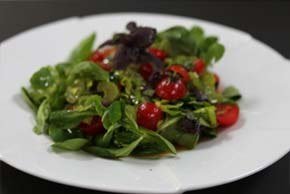Nüsslisalat mit Grapefruitdressing