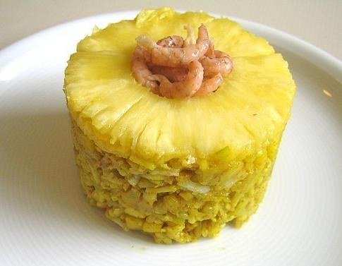 Ananas Ingwer Reis
