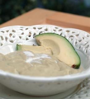 Gazpacho de aguacates