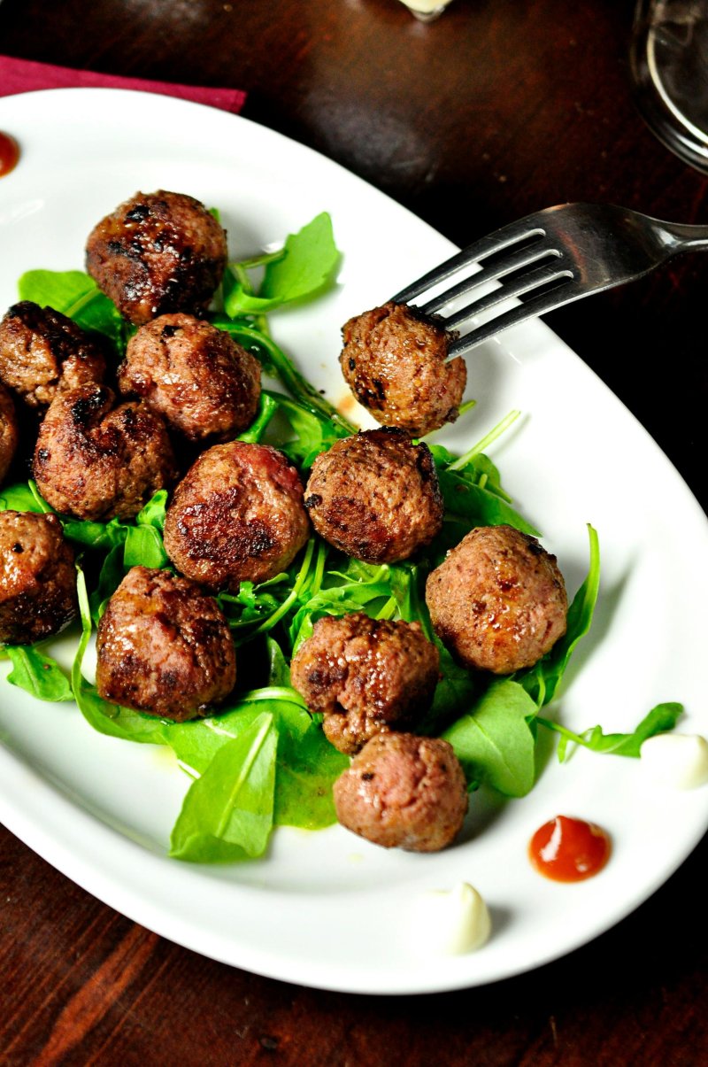 Pan-Fried Meatballs