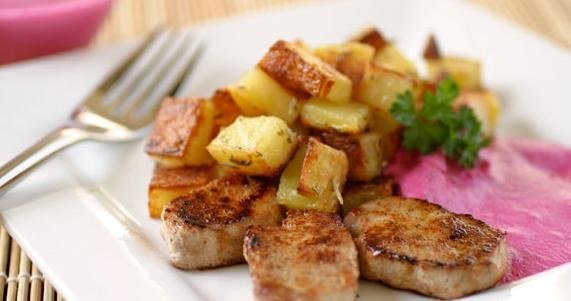 Rosmarinkartoffeln mit Rote-Beete-Soße