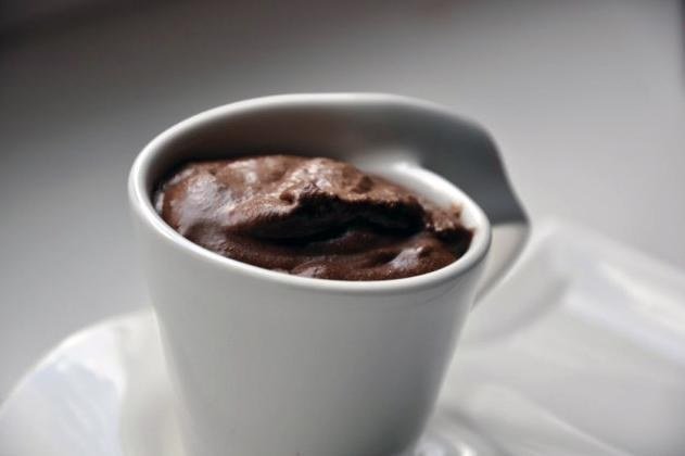 französische Schokoladenmousse