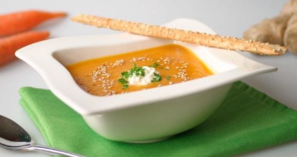 Karotten-Ingwer-Suppe