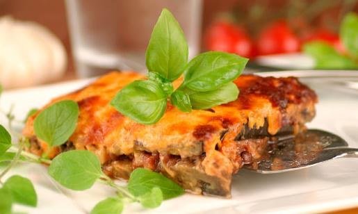 Linsen-Auberginen-Gratin