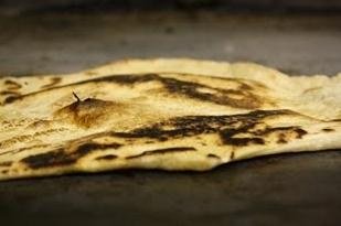 Gebratenes Fladen Brot