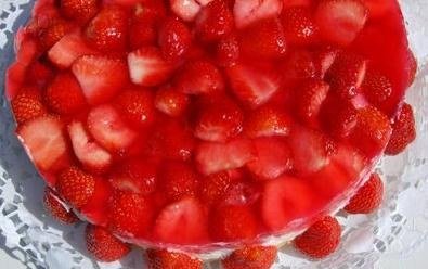 Erdbeer-Frischkäse Torte
