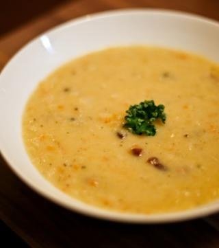 Kartoffelsuppe mit Kümmel