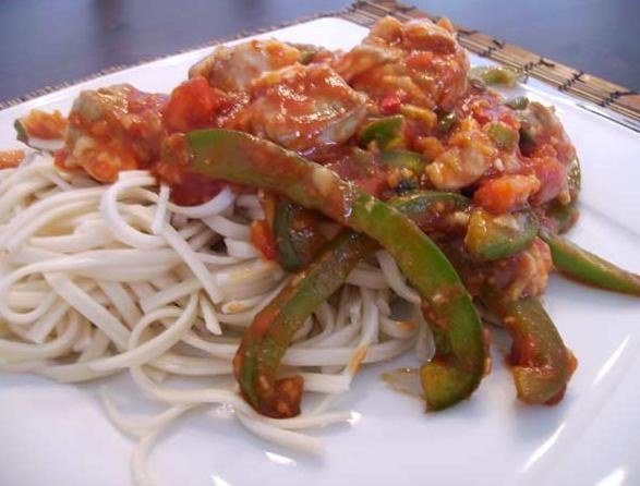 Fisch in Tomatensauce
