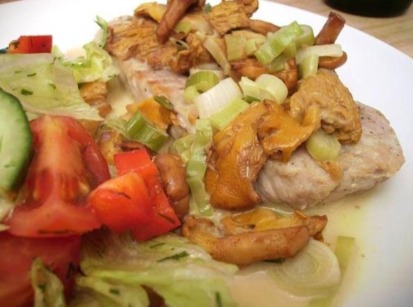 Pfifferlingsschnitzel
