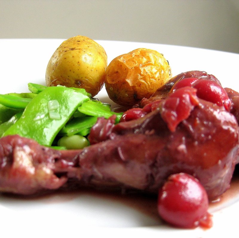 Coq au Kirsch