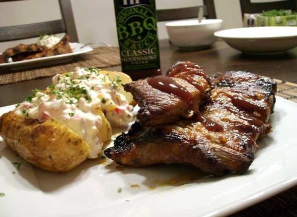 Marinierte Spareribs