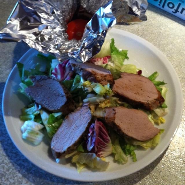 französisches Schweinefilet vom Grill
